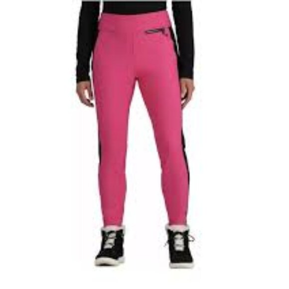 Obermeyer Women's Jinks ITB Softshell Pant in Pink New With Tags Size 12 Pre-Pri - Picture 1 of 3